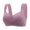 Purple, variant on Pimfylm Bras for Women Front Button Bra Convenient Sleep Bra Comfortable Easy Close Sports Bras(Purple,42)