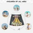 thumbnail image 6 of FORMRS Boys Swim Trunks Quick Dry Mesh Liner Boardshorts Sizes XS-XL, Red UFO, 6 of 7