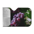 thumbnail image 2 of Kdxio Grape Print Windshield Sun Shade, Foldable Sun Blocker for Car,Truck,SUV Automotive Interior Sun Protection,Reflective Shade for Front Windshield(Small), 2 of 7