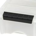 thumbnail image 5 of IRIS 6 Qt Stackable Plastic Storage Bins with Lids, Discreet- Pearl, 10Pk, 5 of 8