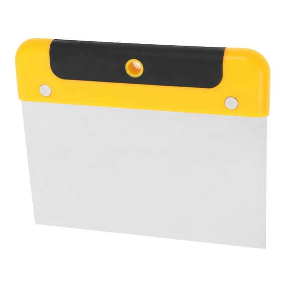 MLINS Stainless Steel Spatula with Comfortable Handle for Home Use MultiFunctional Paint and Drywall Tool 4.5 Inches