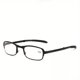 thumbnail image 3 of 5 pares de gafas de lectura plegables for hombres y mujeres, lectores de presbicia antiluz azul, portátiles compactas con bolsa de almacenamiento for computadora, teléfono inteligente, tableta, 3 of 5