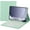 Light Green, variant on Touch Keyboard Case for Samsung Galaxy Tab A9 8.7" SM-X110/X115/X117, Leather Stand Cover with Pencil Holder - Magnetically Detachable Touch Wireless Bluetooth Keyboard,Pink