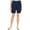 Intrepid Blue, variant on Karen Scott Women's Comfort Waist Woven Shorts Brown Size 12
