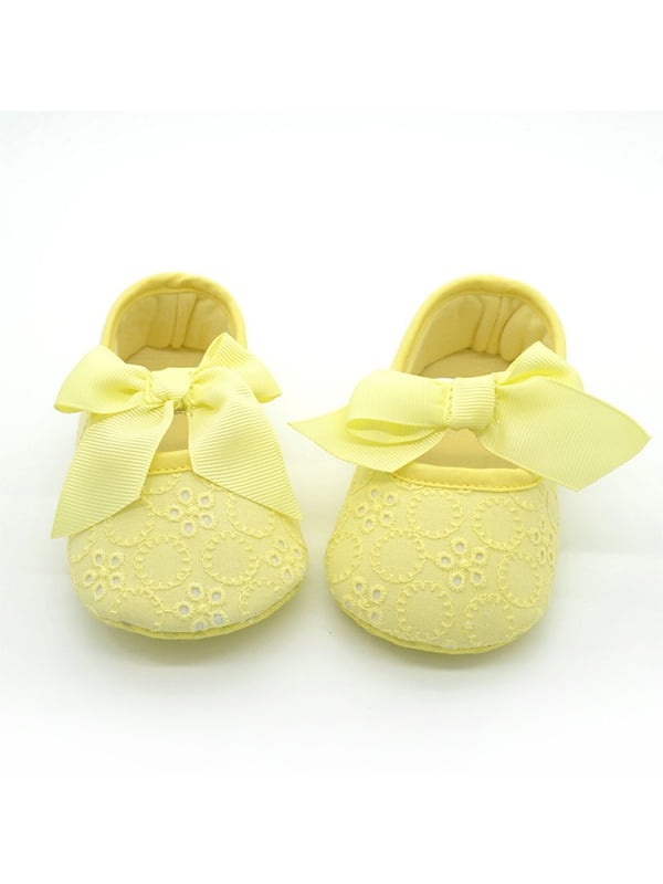 yellow sandals for baby girl