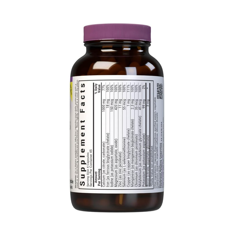 bluebonnet l carnitine 1100 mg Bluebonnet Multiminerals & Boron with Iron, Full Spectrum, Bone Health* 45  Days
