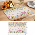 thumbnail image 6 of Spring Floral Easter Placemats Set of 4 Pastoral Tulip Flowers Watercolor Place Mats Indoor Wipeable Table Mats Washable Cloth Dining Table Placemats for Kitchen Holiday Party Home Decor 13x19 Inch, 6 of 9