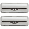 thumbnail image 1 of Dispensador de bolsas de basura: Organizador colgante con 2 ganchos - Caja de almacenamiento de pared - Soporte multifuncional para bolsas de basura en cocina y baño, 1 of 8