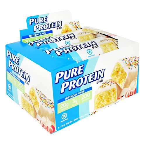 Pure Protein Pure Protein Bar Birthday Cake Gluten Free Walmart.ca