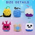 Blox Fruits Plush - 6" Blox Fruits Plushies Toy-Soft Stuffed Animal