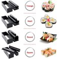 thumbnail image 3 of Kit para hacer sushi 11 piezas, electrodomésticos y moldes para sushi con cuchillo de súper calidad, kit para sushi Preparación para sushi, fácil de limpiar JFHHH pequeña, 3 of 5