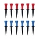 thumbnail image 2 of Greeniant 12 piezas de tees de golf, soporte de bola profesional de plástico, práctica interior al aire libre Golf 6 uds rojo + 6 uds azul 58 mm Greeniant  OD023163-05, 2 of 6