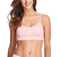 thumbnail image 2 of Jockey Womens Modern Seamfree Cami Strap Bralette,1-Pack Size Medium Color Baby Pink, 2 of 2