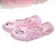 thumbnail image 2 of Zapatillas de ballet de satén con lentejuelas bordadas y suela de yoga para niñas - Talla 31 (rosa), 2 of 7