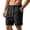 Black, variant on Hurxie Men's Casual Shorts 7 Inch Elastic Waist Drawstring Lightweight Summer Beach Shorts with Pockets Gray,XL