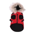 thumbnail image 1 of Chapeau une-Pièce en Coton pour Chat et Chien, Automne et Hiver, à Enfiler hors de la Poitrine avec Sangle, 1 of 6
