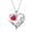 Red, variant on Faty-T Mothers Day Gifts For Mom From Son Daughter Mom Necklace For Women 925 Sterling Silver New Mom Gifts Birthday Gifts