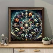 Diamond Art Kits for Adults, 5D Diamond Painting Kits, Constellation Dimond Art Paintings Kit, Diamond Dot, Gem Painting Kit, Crafts for Adults, Paint by Diamonds, Home Wall Decor Gifts 12x12inch