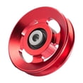 thumbnail image 4 of relayinert Universal Bearing Pulley Wheel For Home Gym Training With High Precision CNC Machining And Smooth Function Red 88mm, 4 of 6