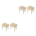 thumbnail image 1 of Thinsony 2pcs And Beautify Elastic Vanity Stool Cover For Practical And Decorative beige 2Set, 1 of 6
