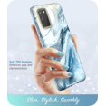thumbnail image 4 of i-Blason Cosmo Series Case for Samsung Galaxy S20 5G (2020 Release), Slim Stylish Protective Bumper Case Without Built-in Screen Protector, Blue, 6.2'', 4 of 6