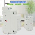 thumbnail image 3 of Contactor Doméstico 2P 2No 220V/230V 50/60Hz Contactor De Ca 16A Miniatura Eléctrica Contactor De Fácil Instalación Conjunto De Contactor De Operación Estable De Bajo Ruido Ahorro De Energía Montaje Moyic TO001934-00, 3 of 6