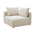 thumbnail image 7 of Hangover Cream Performance Linen Modular Corner Chair, 7 of 7