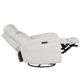 thumbnail image 5 of Bowery Hill Fabric Power Swivel Glider Recliner in Cream, 5 of 7