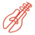 thumbnail image 4 of Clip de papel de metal, 100 clips de papel, lindo clip de papel de forma irregular, diseño de última generación Jadeshay  A, 4 of 8