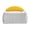 Yellow, variant on Green Stainless Steel Wavy Knife Crinkle Cutter French Fry Slicer For Potato Carrot Fruit Vegetable