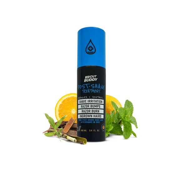 The Cut Buddy Post Shave Irritation Solution (Citrus Scent, 3.4 oz)