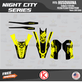 thumbnail image 2 of Kalair GFX Graphics Kit for Husqvarna ENDURO FE250 FE350 FE450 FE501 (2017-2019) Night-city Series, 2 of 5