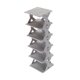 thumbnail image 4 of Organizador de almacenamiento vertical para zapatos, fácil de montar, multiusos, ahorro de espacio para 6 niveles, 4 of 9
