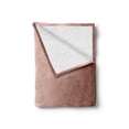 thumbnail image 2 of Abstract Soft Flannel Fleece Throw Blanket, Abstract Smooth Surface Image Diagonal Lines with Ombre Details, Cozy Plush for Indoor and Outdoor Use, 60" x 80", Dried Rose Blush, by Ambesonne, 2 of 6