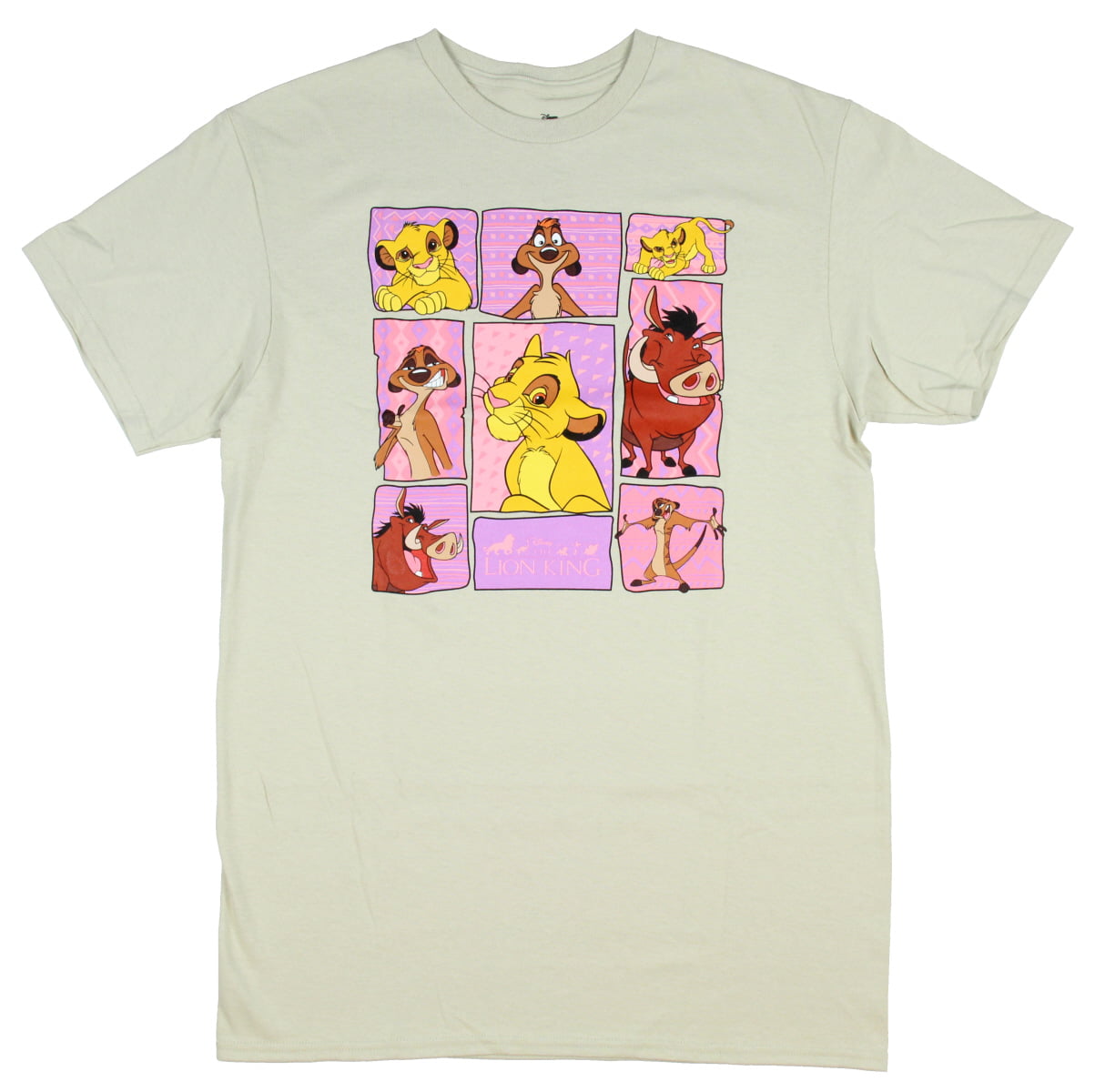 Disney Lion King Characters Printed New T-shirt