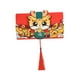 thumbnail image 5 of Sobre rojo plegable de Año Nuevo, regalos de Año Nuevo, sobre de dinero de la suerte, deseos plegables Ranura para 10 tarjetas, 5 of 9