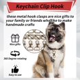 thumbnail image 3 of 56Pcs Keychain Hooks with D Rings Set Purse Hardware for Bag Making Lanyard Snap Hooks Swivel Clasps with Slide Buckle, 3 of 7
