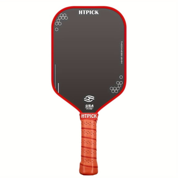 Pickleball racket, 16mm T700 original carbon fiber Pickleball racket, with excellent gravel and rotation ability, power and control functions