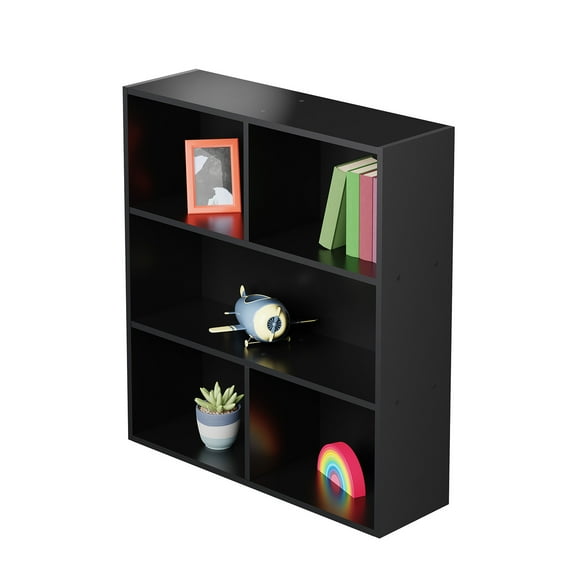 Mubson Librero con 5 Repisas. Estanteria para Recamara o Sala Mubson  Librero