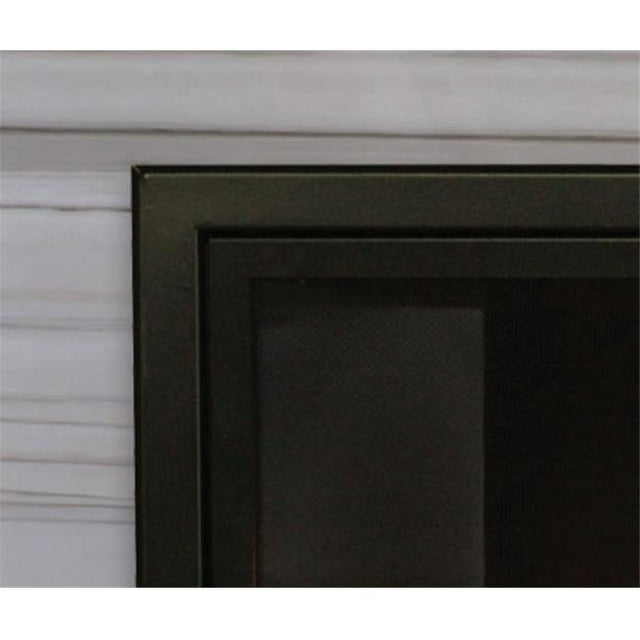 Empire DF482VBL 1.5 in. Beveled Frame Set, Matte Black