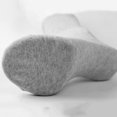 thumbnail image 5 of Limei 5 Pair Summer Mesh Soft Cotton Blend Socks Athletic Sport Gym Casual Socks for Man Black, 5 of 7
