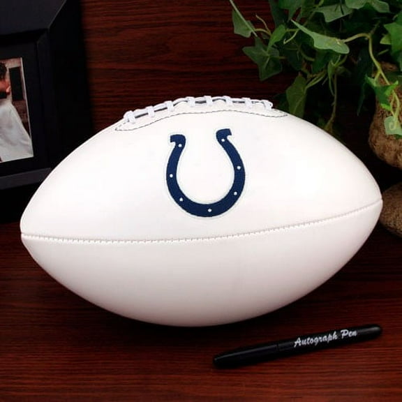 Indianapolis Colts Official Full-Size Autograph Football - No Size