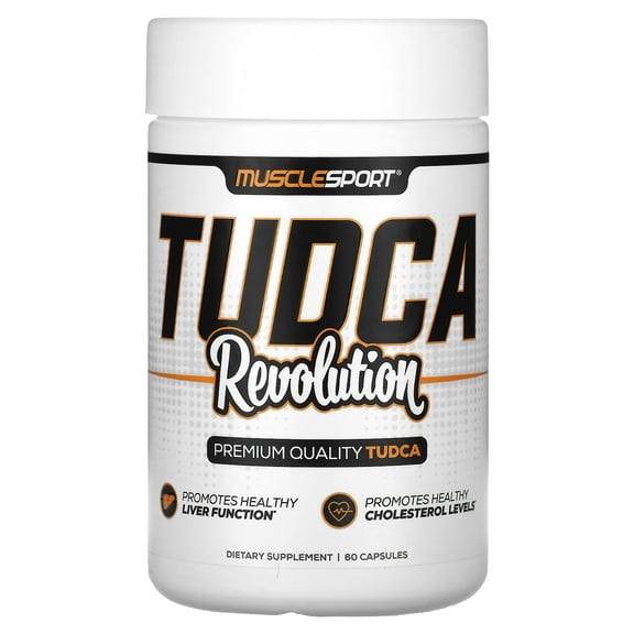 MuscleSport TUDCA, Revolution, 250 mg, 60 Capsules