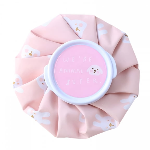 XIRQI Ice Pack,Reusable Ice Bags for Injuries,Kids and Adults Cold Packs for Injuries Pain Relief,No-Leak Elastic Breathable Ice Bag,5.51*5.51 Inchs Ice Bags for Injuries(Pink)