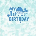 thumbnail image 4 of Inktastic Nautical My 1st Birthday with Blue Whale and Anchor Boys or Girls Baby Bodysuit, 4 of 5