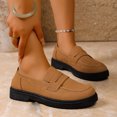 thumbnail image 3 of Xucatan Womens Loafers Shoes Platform Chunky Penny Loafer Lug Sole Comfortable Slip On Work Office Business Casual Dress Shoes, Gift, 3 of 9