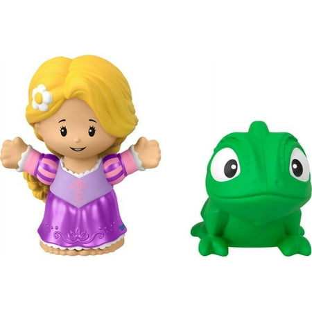 Fisher-Price Little People Disney Princess Rapunzel & Pascal Figure Set Toddler Toy for Ages 18 Months & Up