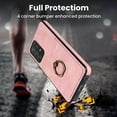 thumbnail image 2 of Nalacover for Samsung Galaxy A52 5G 6.5 inch Wallet Back Case,Luxury PU Leather Soft TPU Anti-Drop Shockproof Two Card Slots with Finger Ring Holder Kickstand Ultra Slim Phone Cover.Pink, 2 of 8