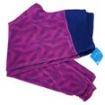 thumbnail image 4 of Brooks Greenlight Tight Women's Running Bottoms, Currant Little Sunshine/Navy, XL, 4 of 6