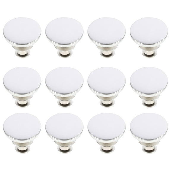 12 Pcs Replacement Jean Buttons Covers Prevent Holes Dresser Knobs